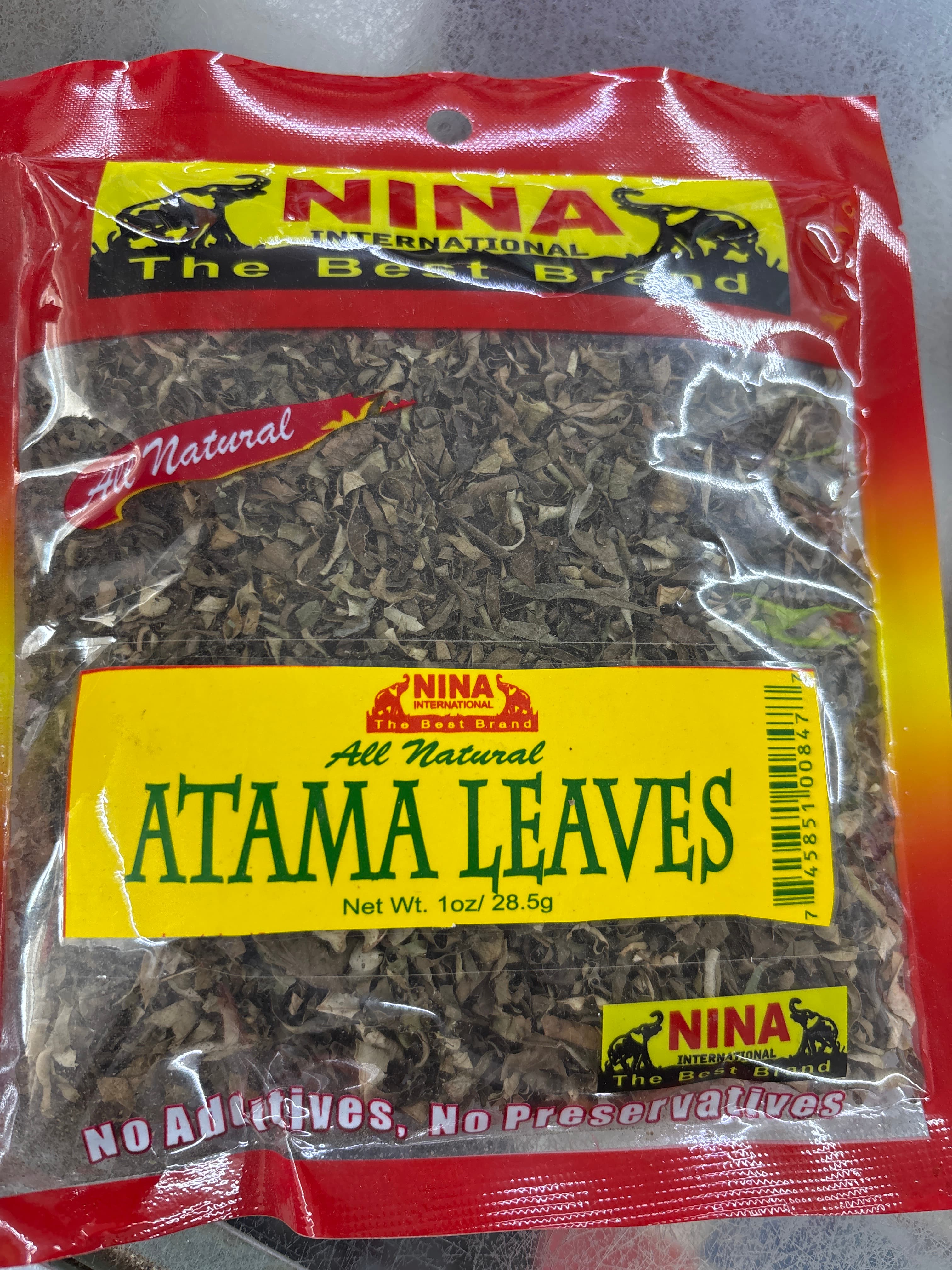NINA ATAMA LEAVES — photo 1