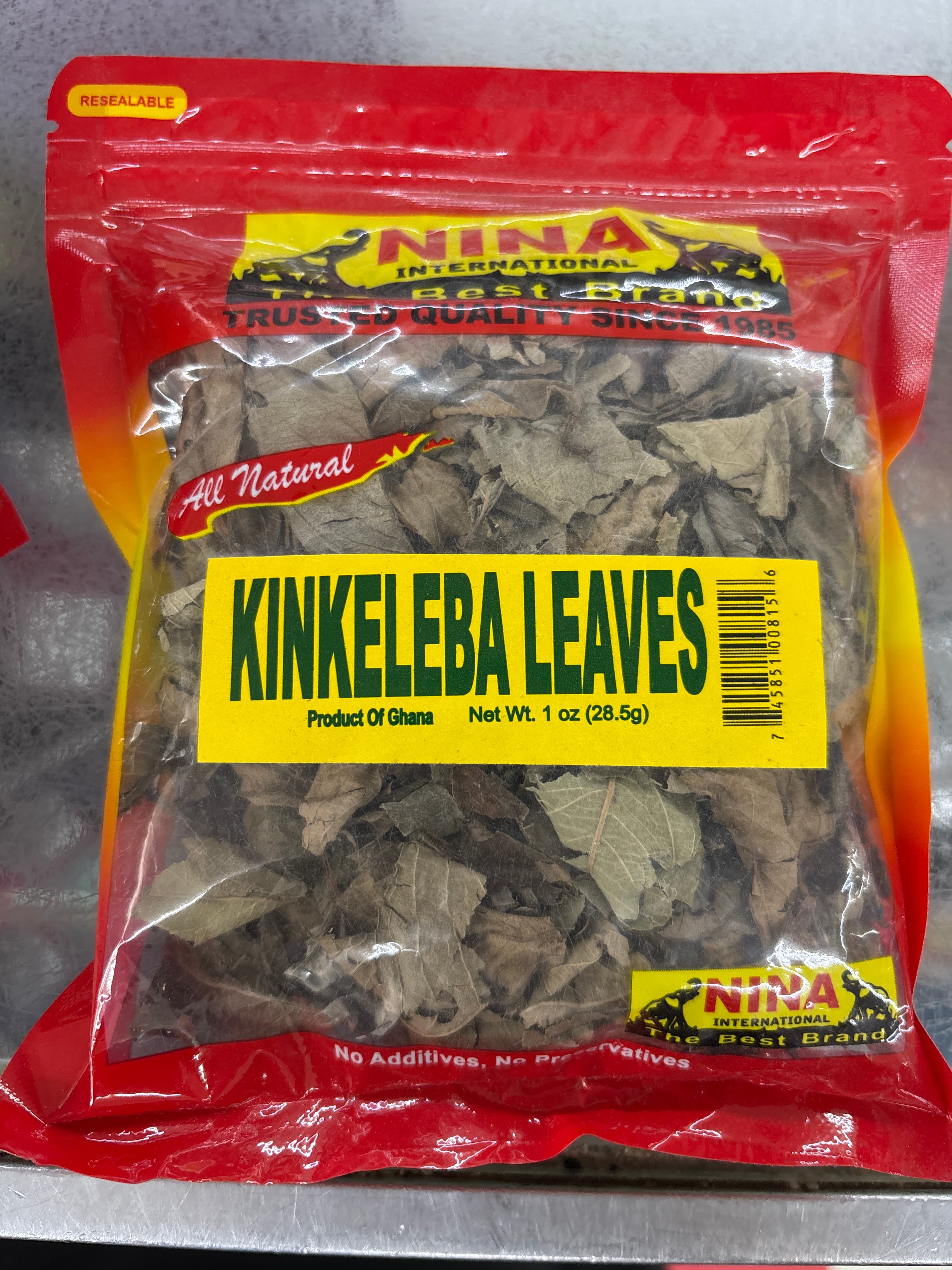 NINA KINELEBA LEAVES
