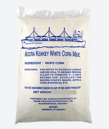 Accra Kenkey White Corn Meal 22lbs